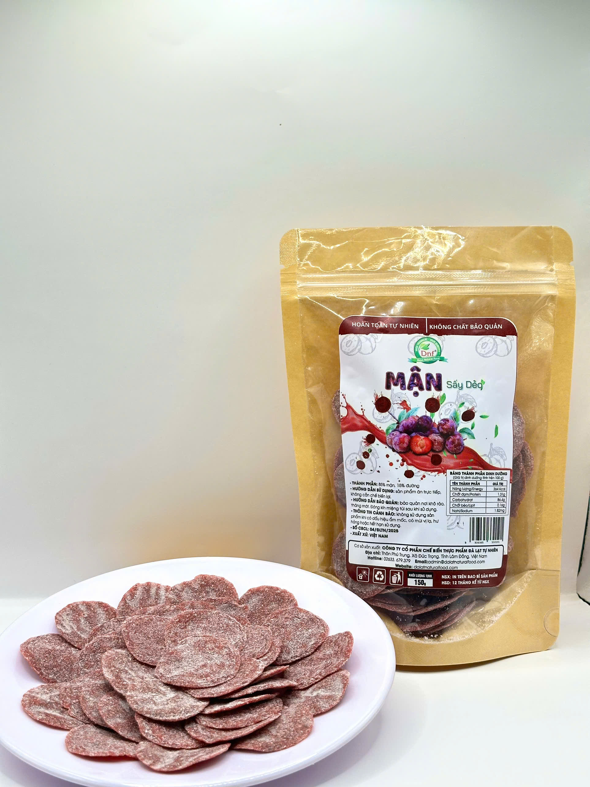 Mận Nguyên Trái Sấy Dẻo
