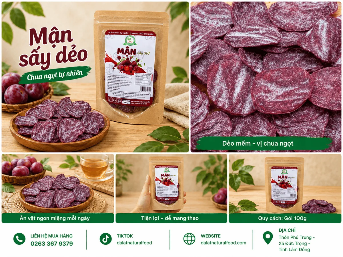 Mận Sấy Dẻo