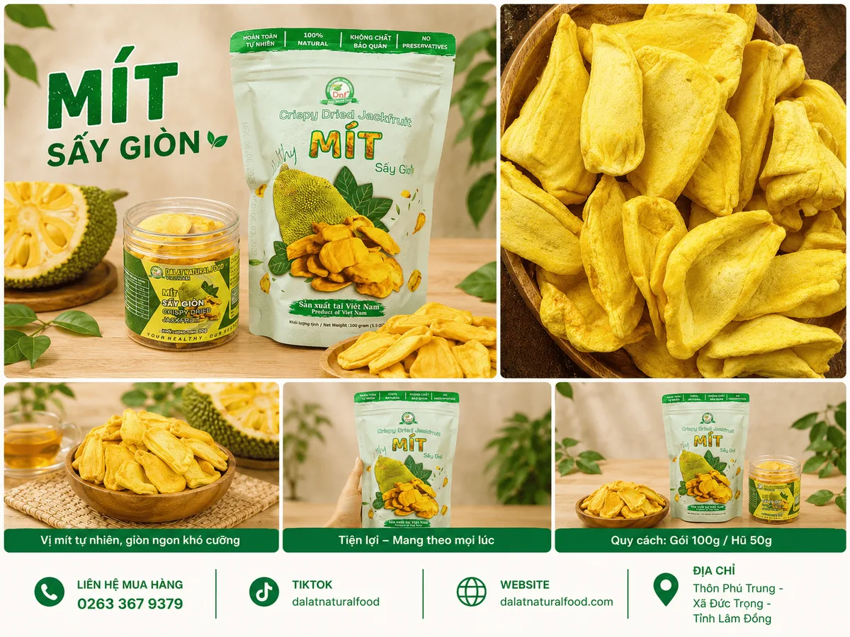 Mít Sấy Giòn